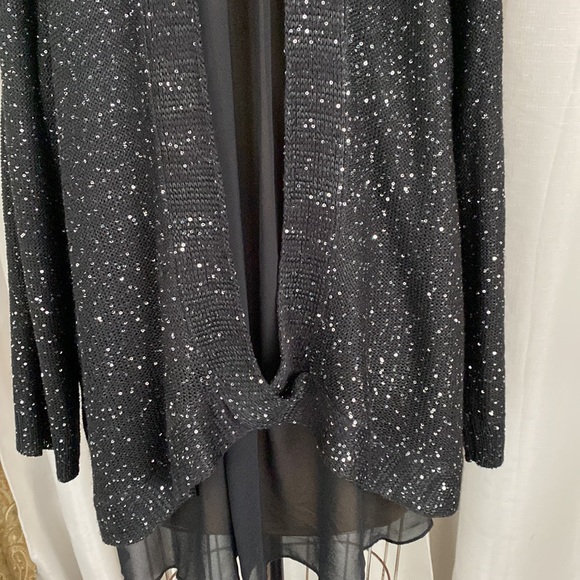 Evening black blouse - Picture 8 of 13